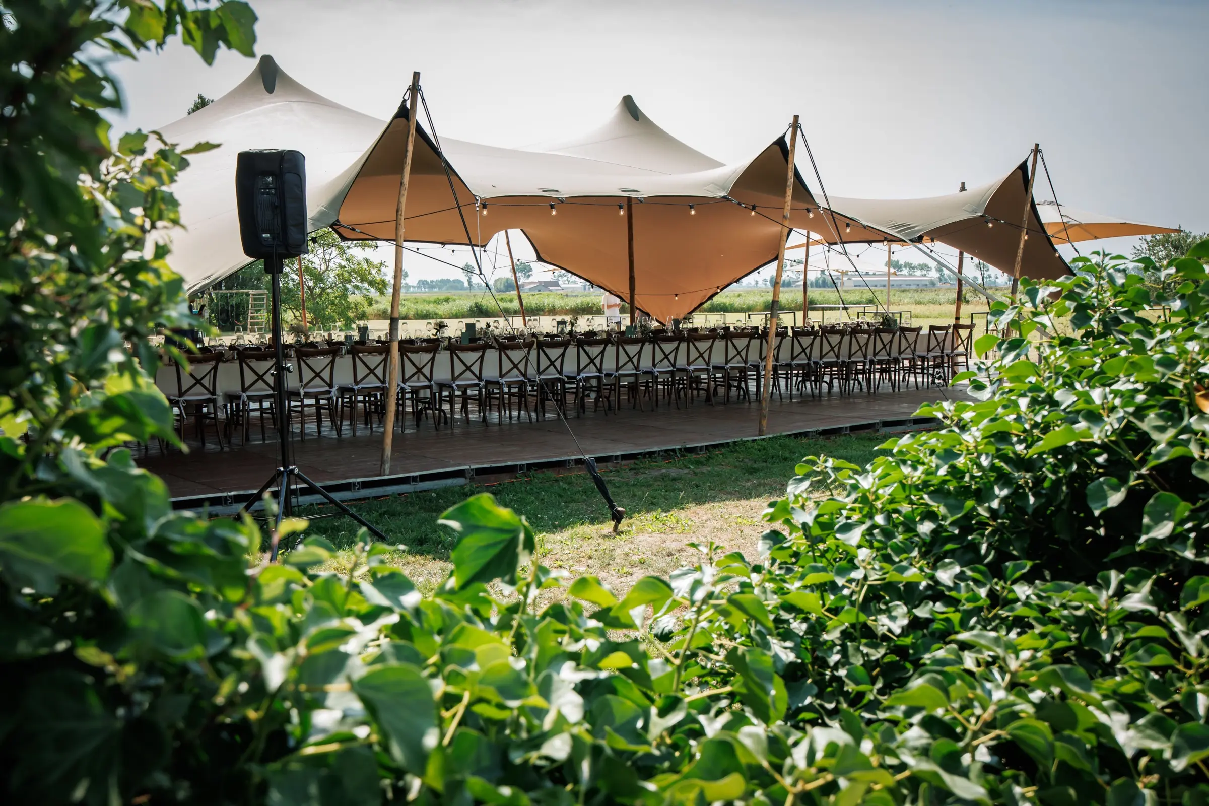 Ceremonie opstelling